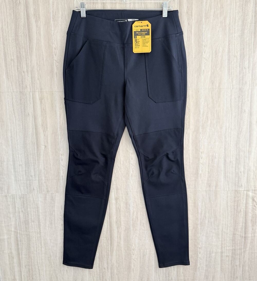 Carhartt Women's Black Leggings with Utility Pockets